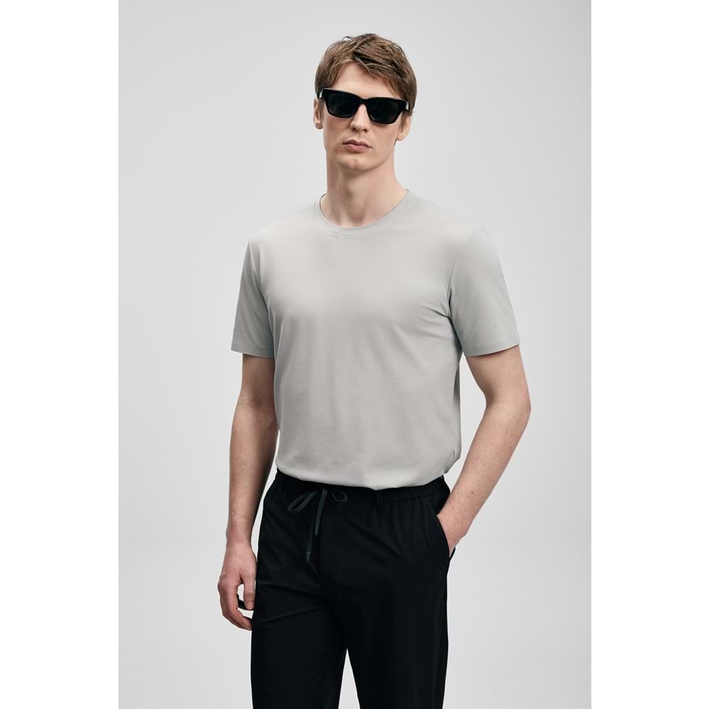 Lufian 111020323 Fınto Modern Grafik Erkek T- Shirt Tişört Erkek Tişort