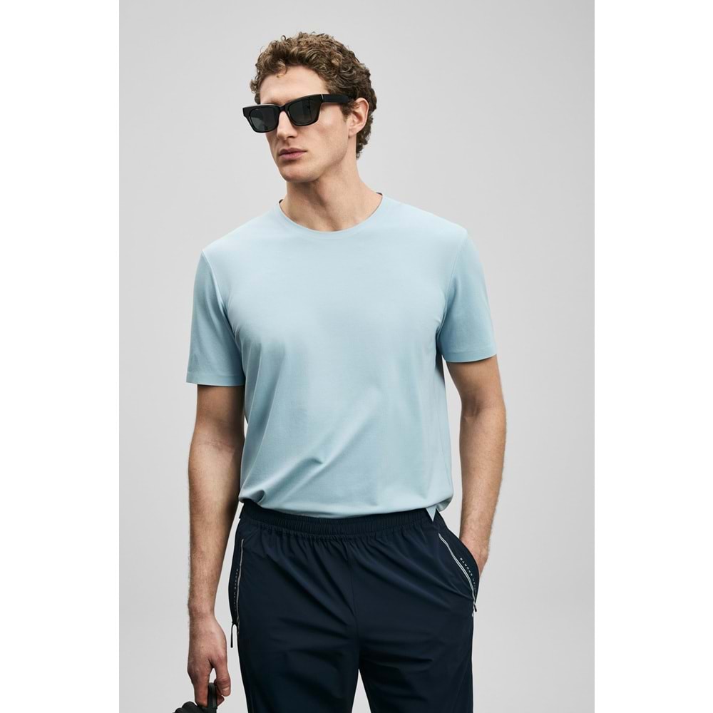 Lufian 111020323 Fınto Modern Grafik Erkek T- Shirt Tişört Erkek Tişort