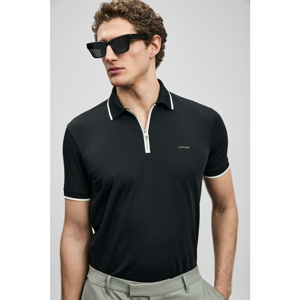 Lufian 111040236 Chase Smart Erkek Polo Yaka Tişört Erkek Tişort