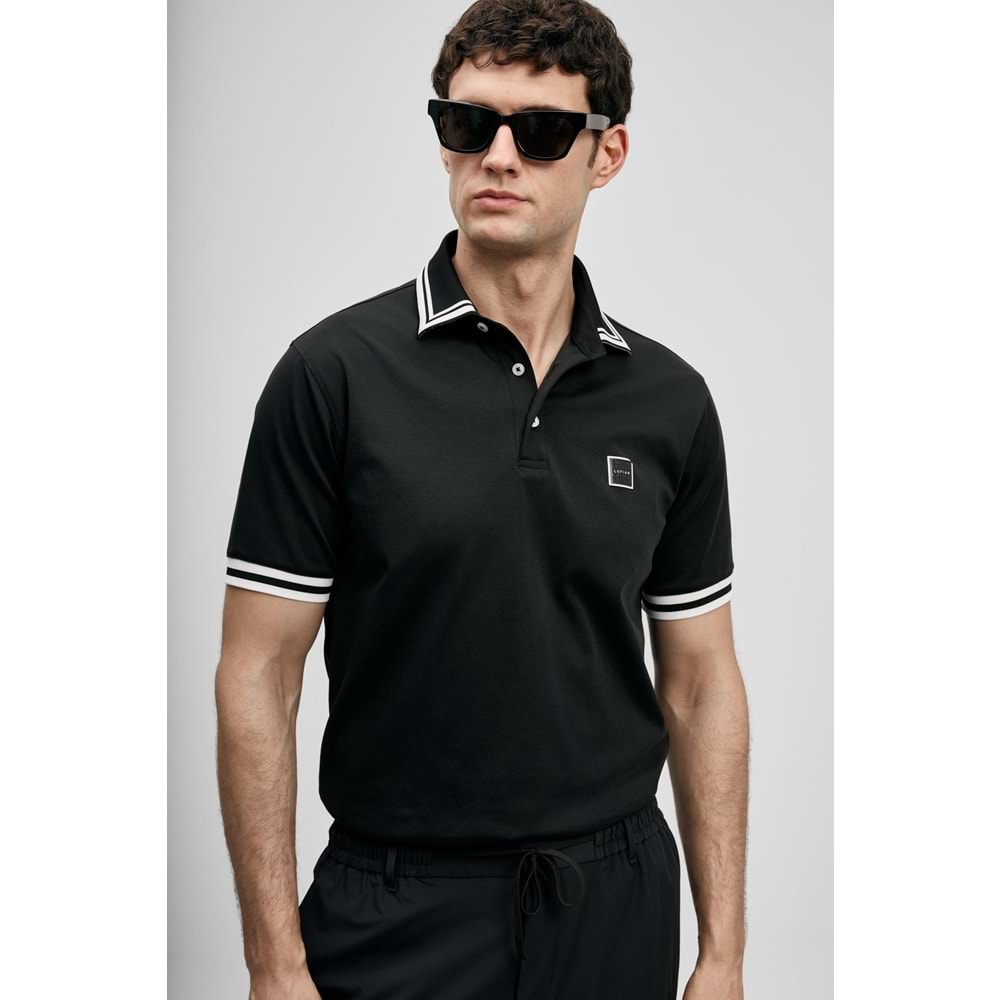 Lufian 111040237 Cole Smart Erkek Polo Yaka Tişört Erkek Tişort