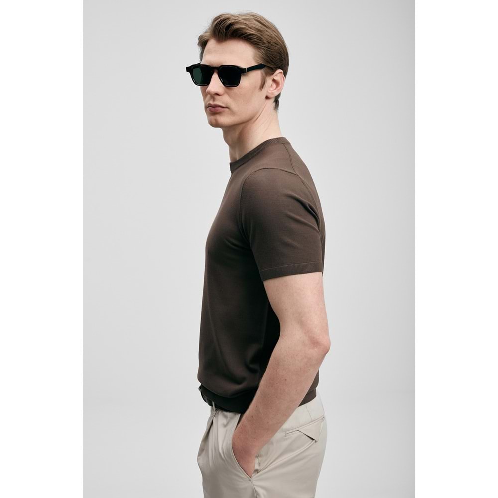 Lufian 111090156 Tıno Erkek Modal Karışımlı T- Shirt Erkek T-Shirt