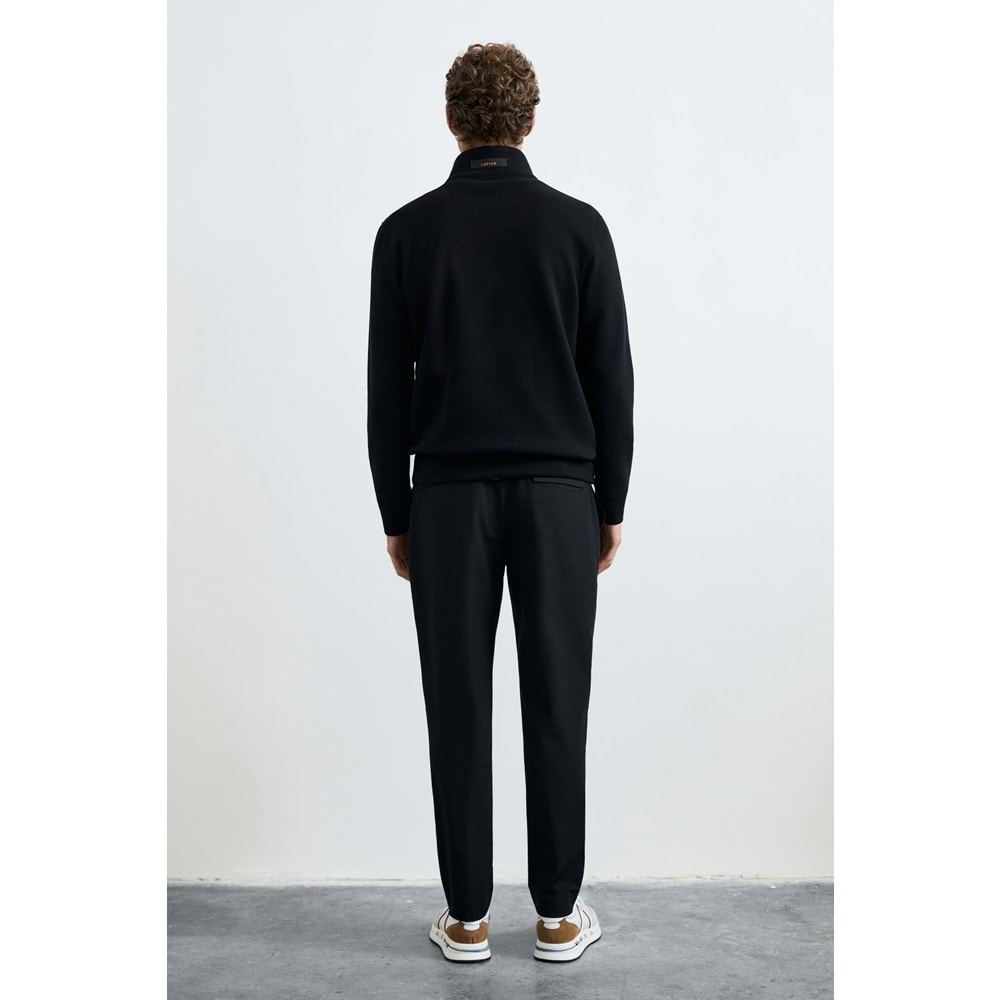 Lufian 112030213 Chase Yarım Fermuarlı Kapüşonlu Erkek Sweatshirt