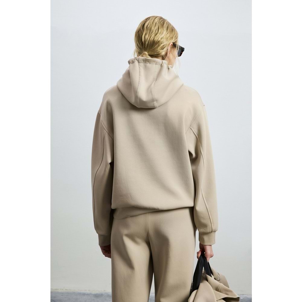 Lufian 122030032 Cassandra Kadın Örme Sweatshırt Kadın Sweatshirt