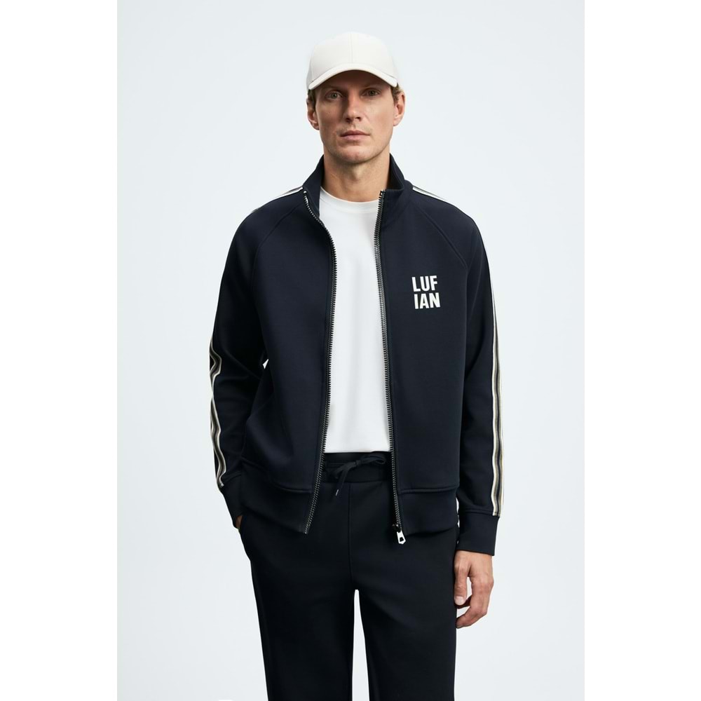 Lufian 112050086 Travıs Erkek Eşofman Üstü Erkek Sweatshirt