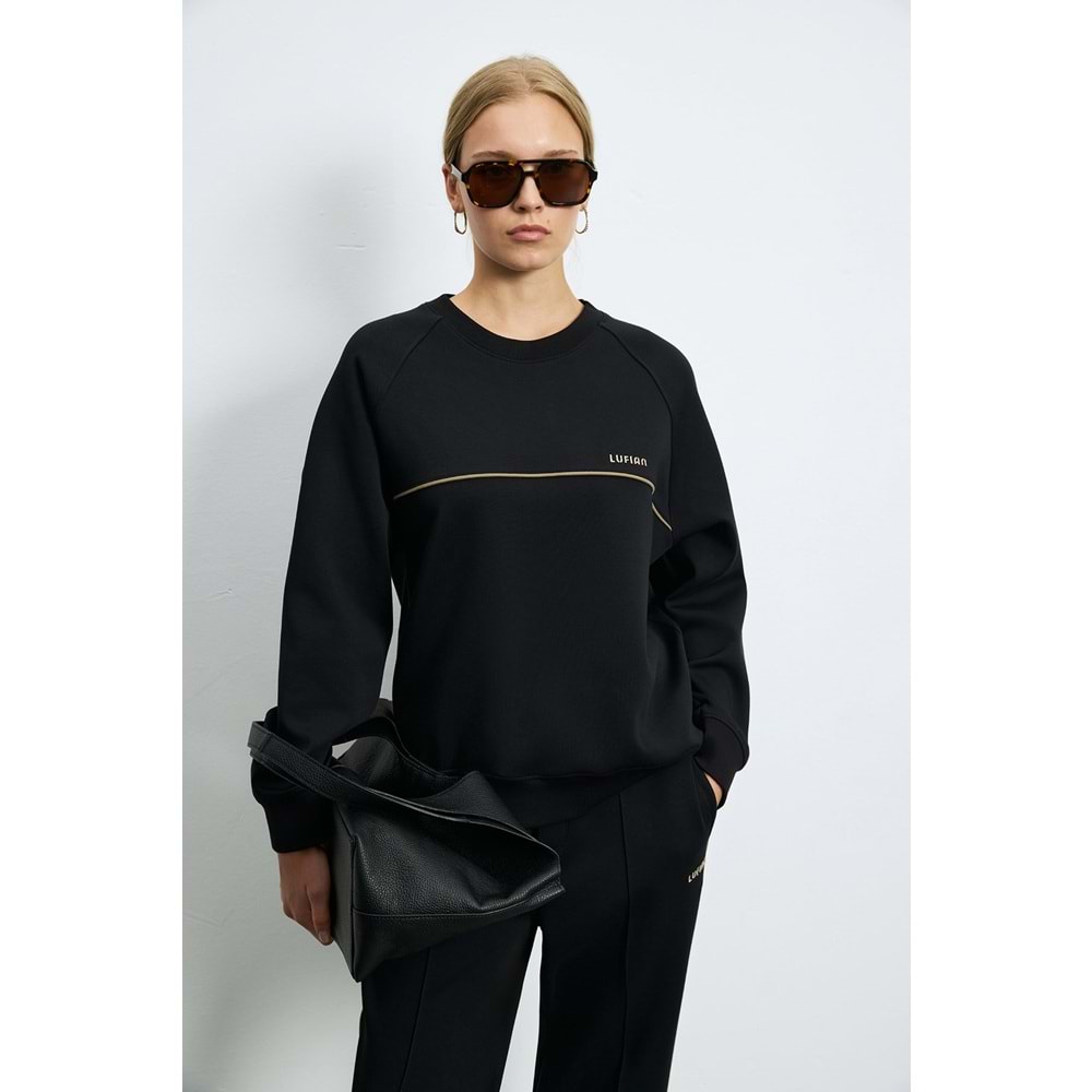 Lufian 122030035 Angelına Kadın Örme Sweatshırt Kadın Sweatshirt