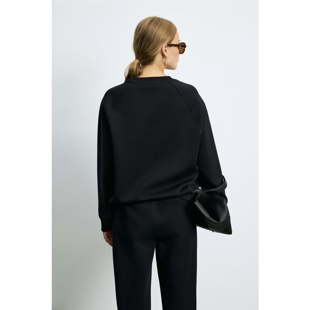 Lufian 122030035 Angelına Kadın Örme Sweatshırt Kadın Sweatshirt