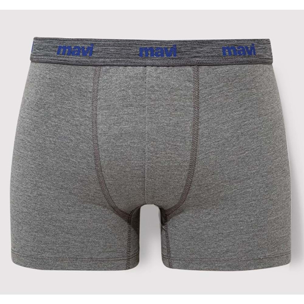 Mavi 3 Adet Erkek Boxer