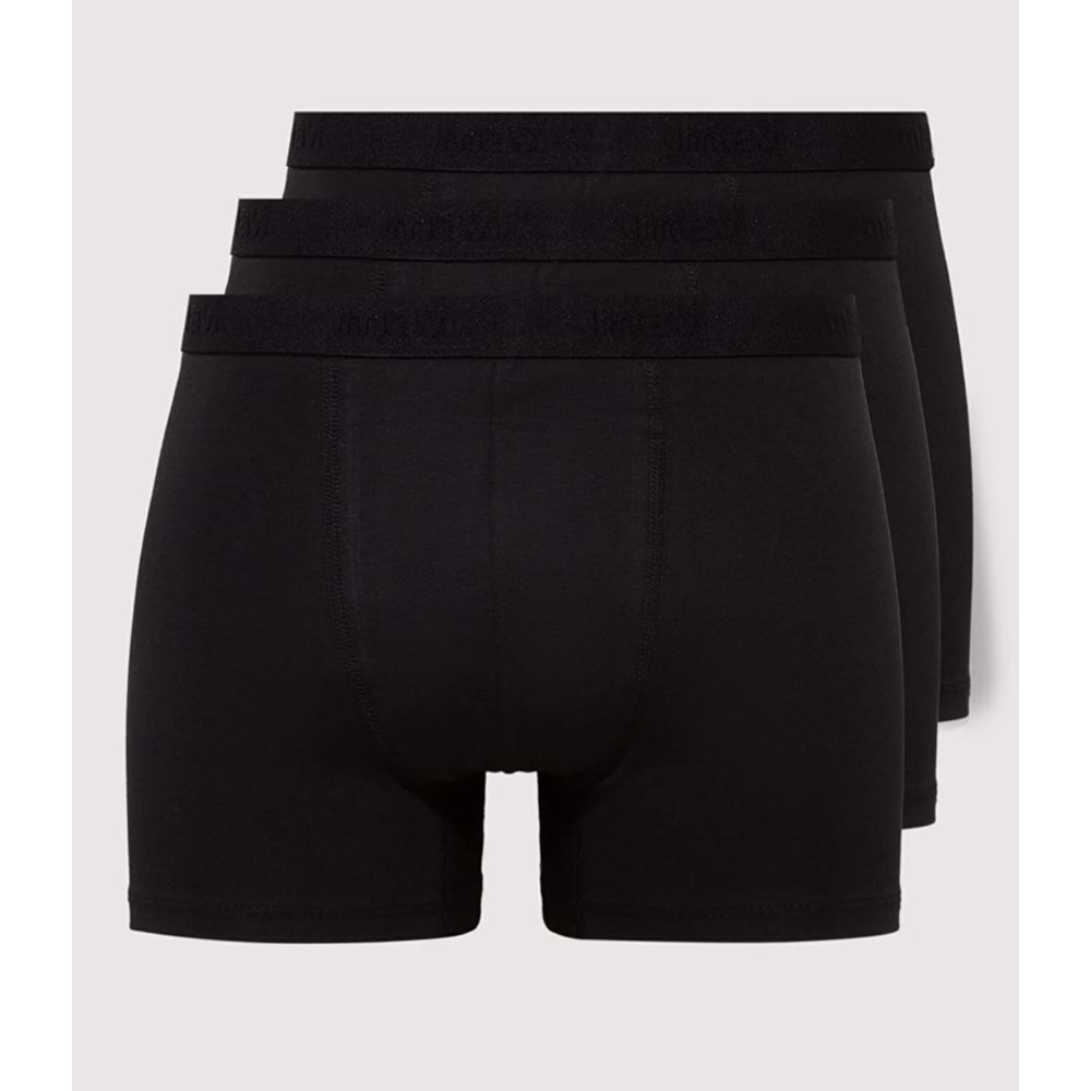 Mavi 3 Adet Erkek Boxer