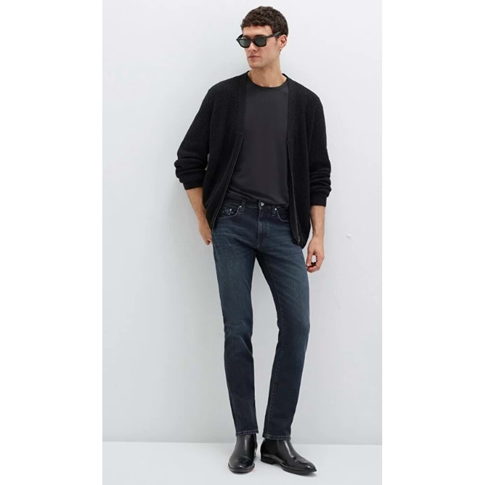 Mavi 0042287868 Jake Lux Black Puslu Vintage Koyu Mavi Jean Pantolon Erkek Kot Pantolon