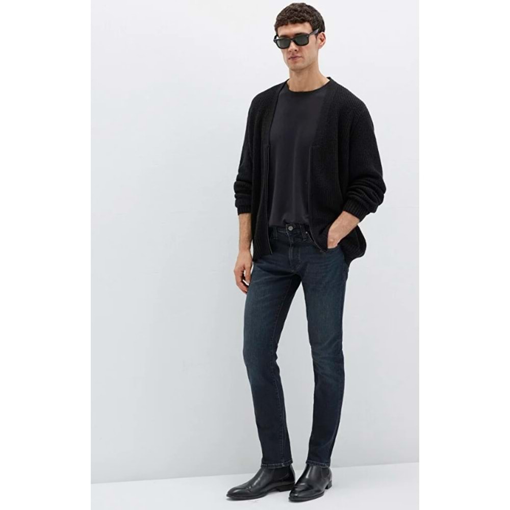 Mavi 0042287868 Jake Lux Black Puslu Vintage Koyu Mavi Jean Pantolon Erkek Kot Pantolon