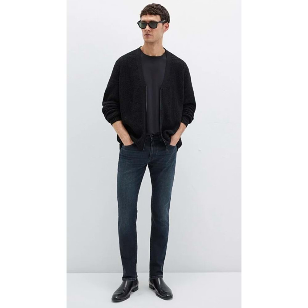 Mavi 0042287868 Jake Lux Black Puslu Vintage Koyu Mavi Jean Pantolon Erkek Kot Pantolon
