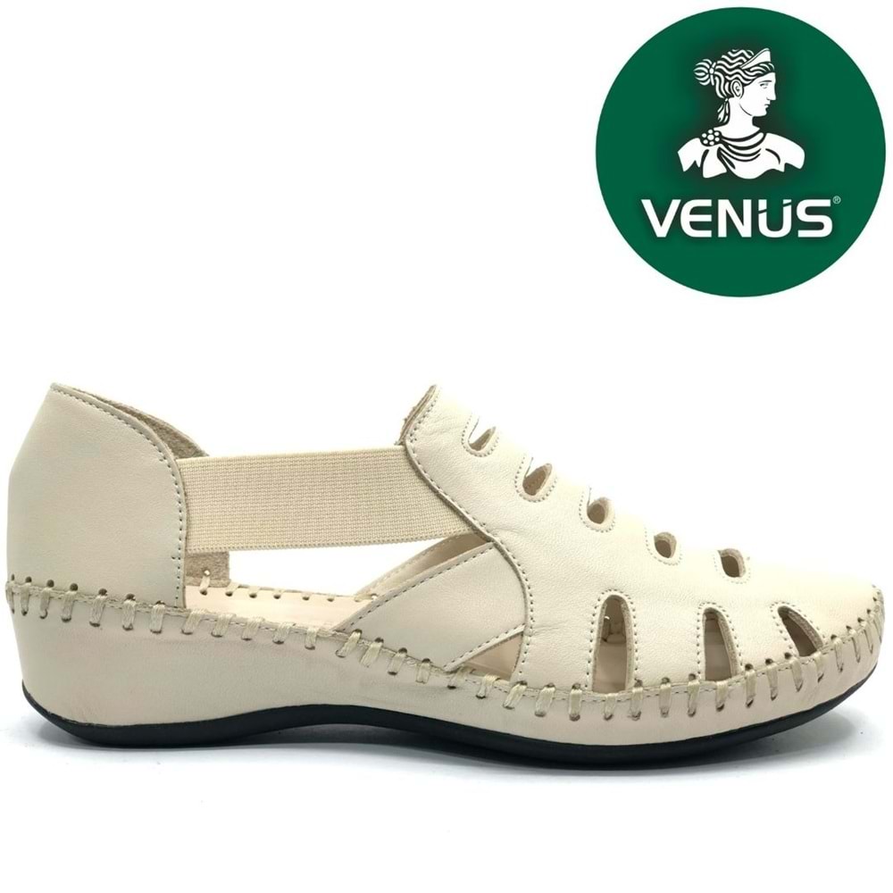 Venüs Malin Hakiki Deri Comfort Ortopedik Kadın Sandalet