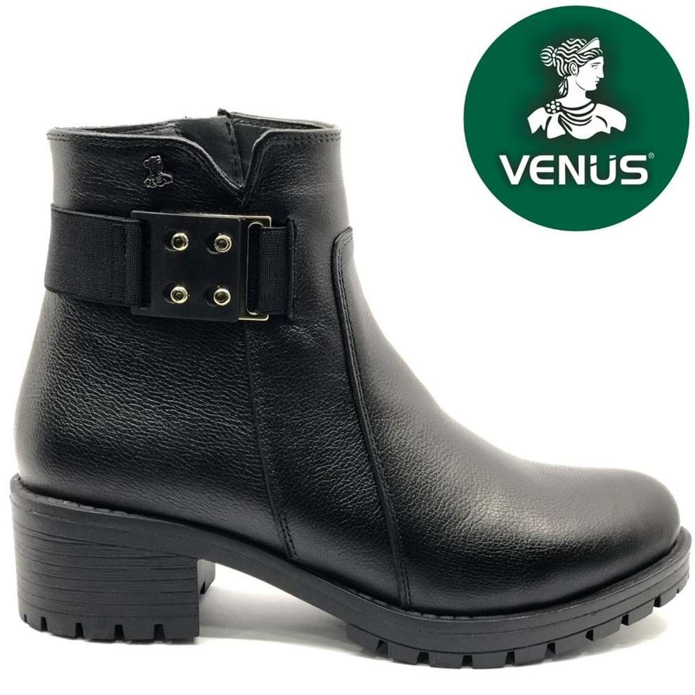 Venüs Burssella Hakiki Deri Kaymaz Taban Ortopedik Kadın Bot