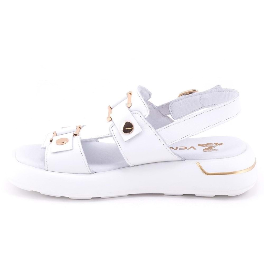 Venüs Tauri Hakiki Deri Comfort Ortopedik Kadın Sandalet