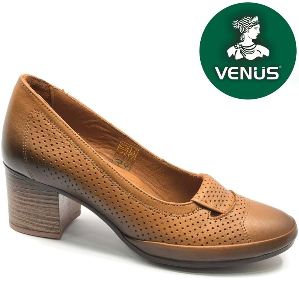Venüs Apus Hakiki Deri Comfort Ortopedik Kadın Topuklu Ayakkabı
