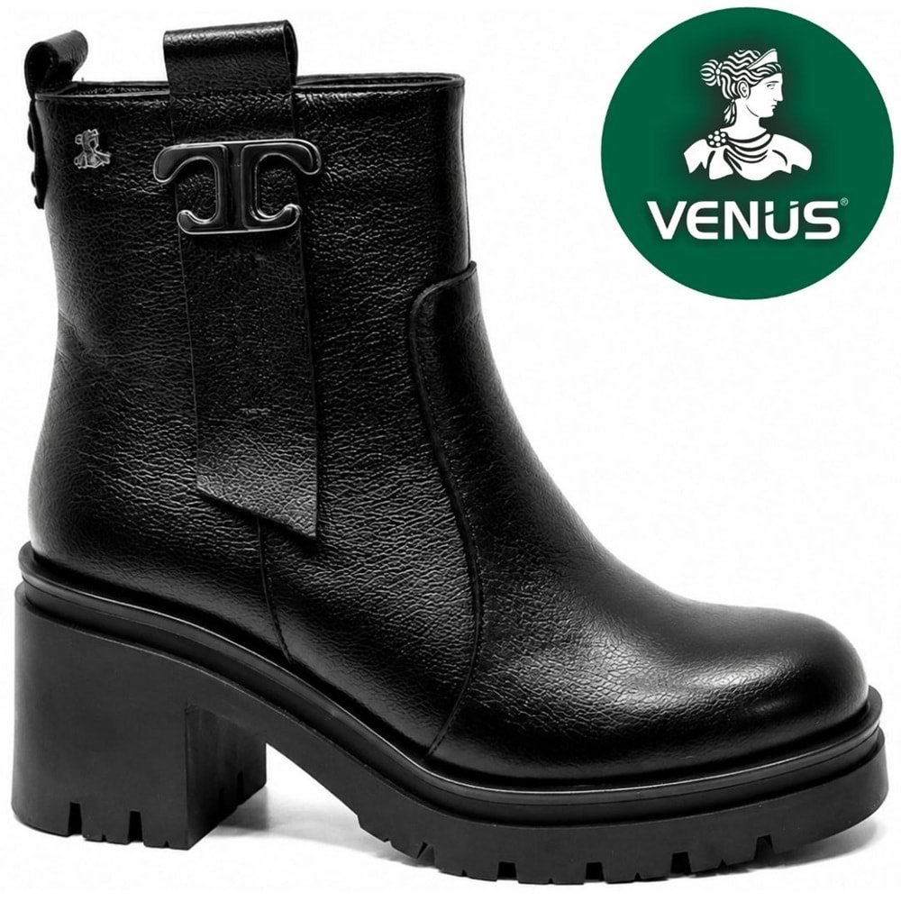 Venüs Bargasa Hakiki Deri Kaymaz Taban Ortopedik Kadın Bot