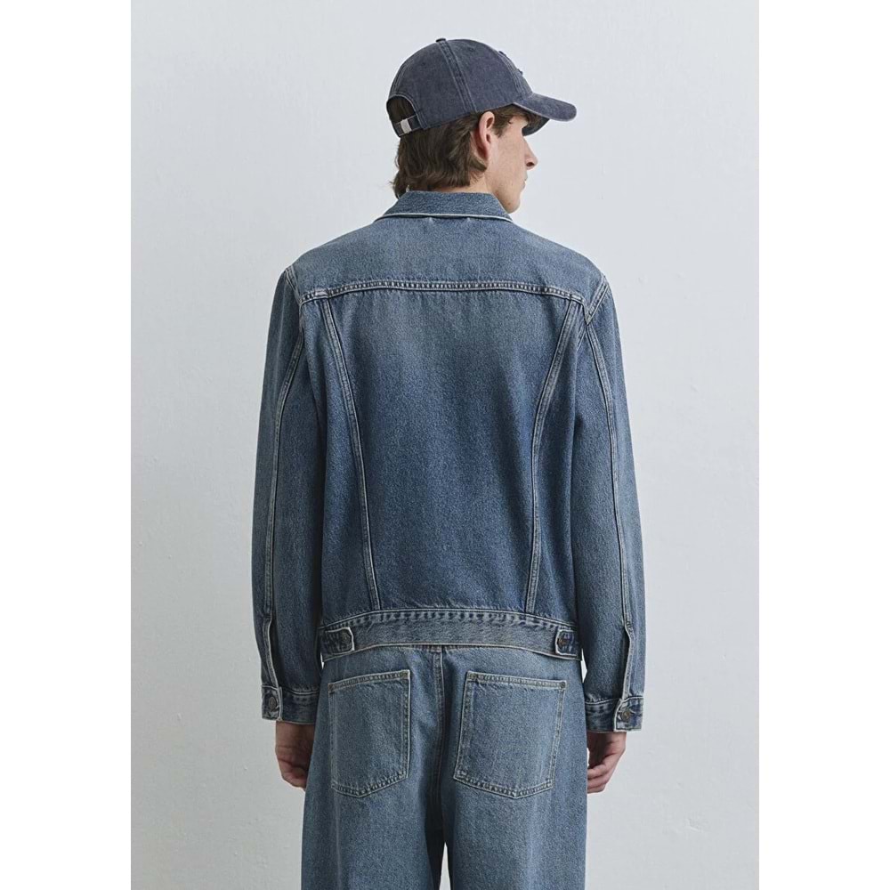 Mavi M0110273-89412 Mavi Jeans Kot Ceket Erkek Ceket