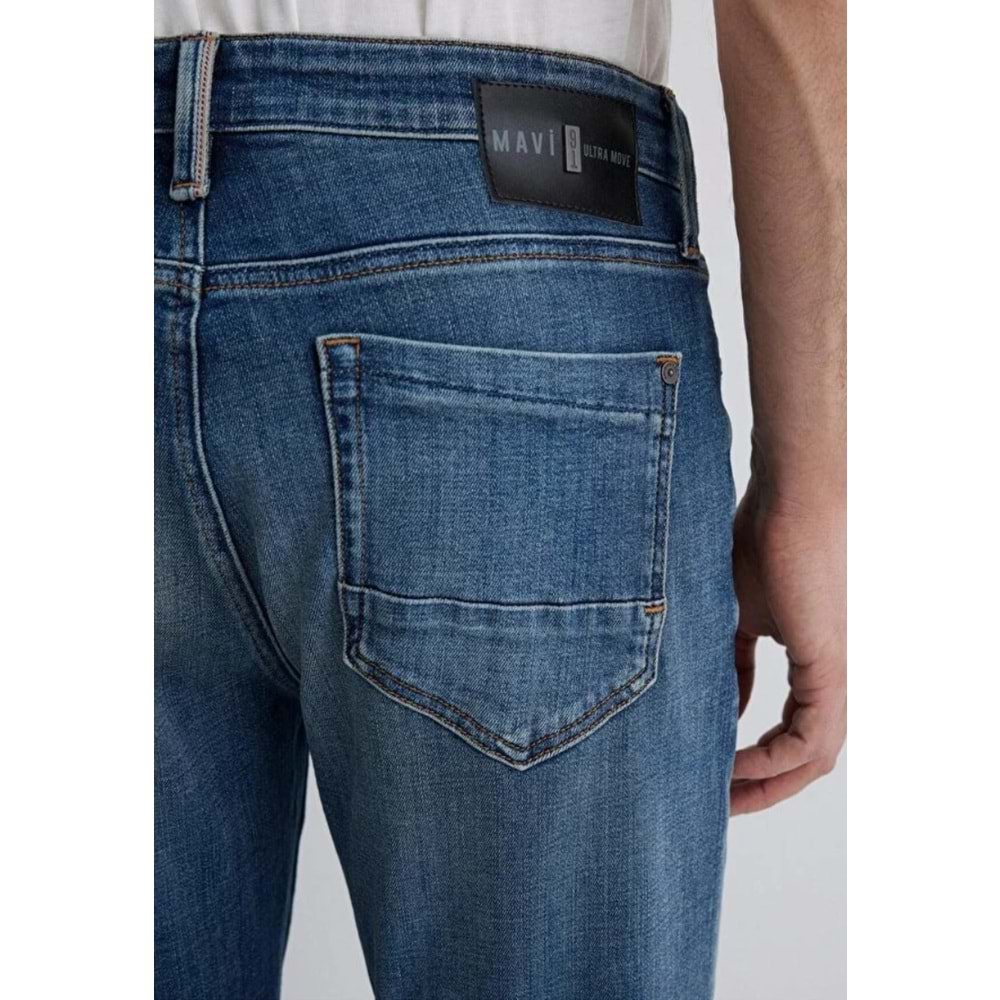 Mavi M0037889634 Martin Mocha Blue Ultra Move Jean Pantolon Erkek Kot Pantolon