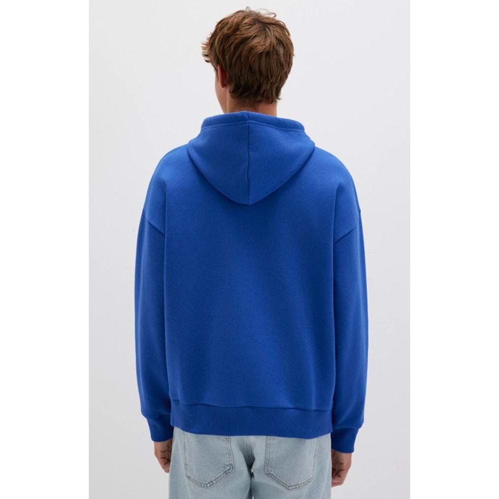 Mavi M067149-70907 Logo Baskılı Erkek Kapüşonlu Sweatshirt