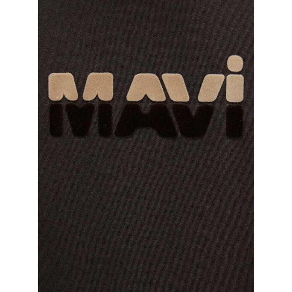 Mavi 0S10395-70219 Logo Baskılı Kapüşonlu Erkek Sweatshirt