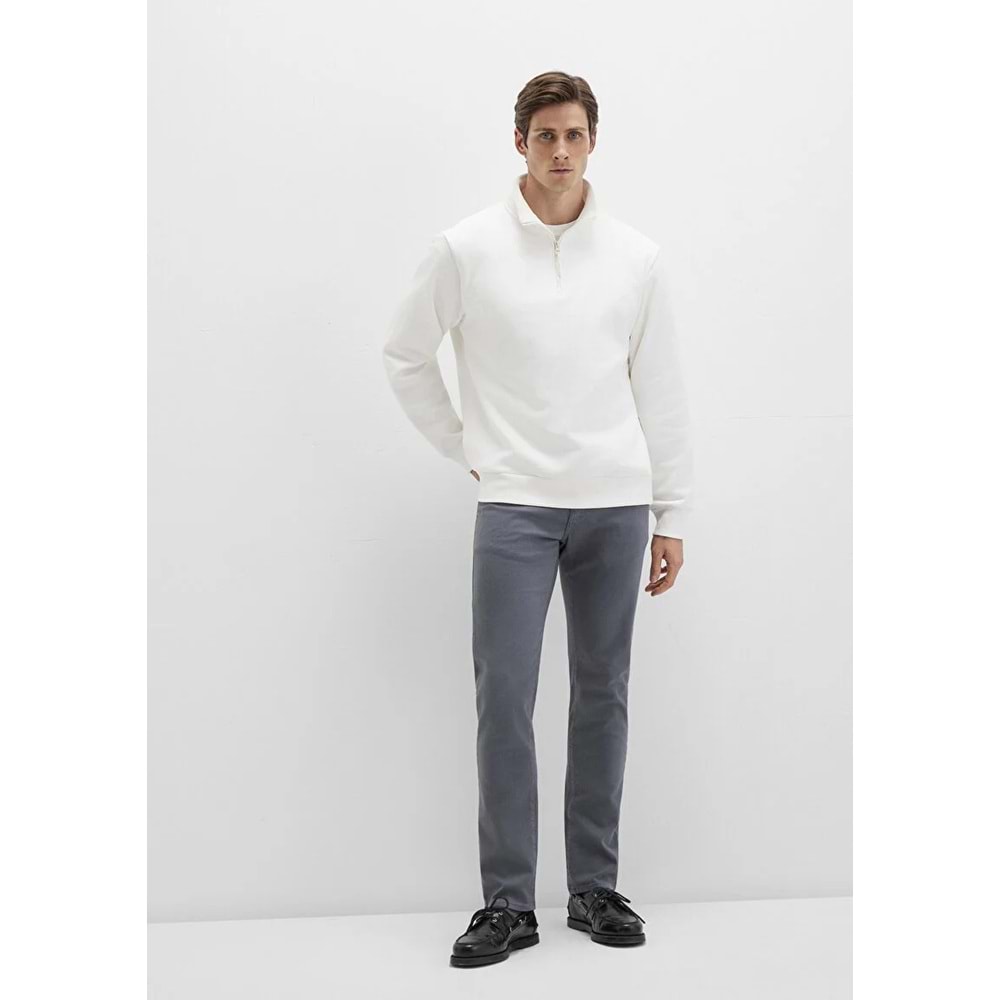 Mavi M0042290683 Jake Sisli Gri Gabardin Jean Pantolon Erkek Kot Pantolon