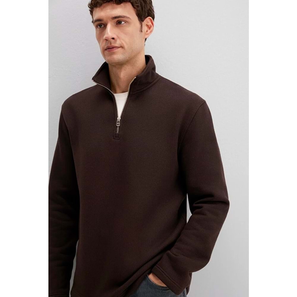 Mavi 0S10519-89103 Yarım Fermuarlı Erkek Sweatshirt
