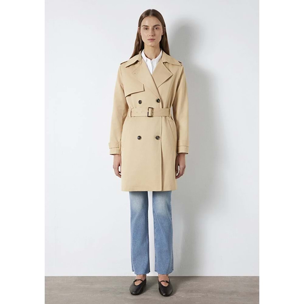 Mavi M1110501-82323 Trençkot Ceket Kadın Mont