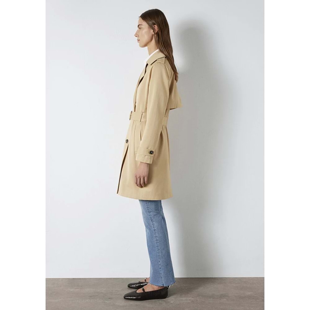 Mavi M1110501-82323 Trençkot Ceket Kadın Mont