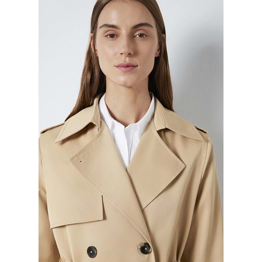 Mavi M1110501-82323 Trençkot Ceket Kadın Mont