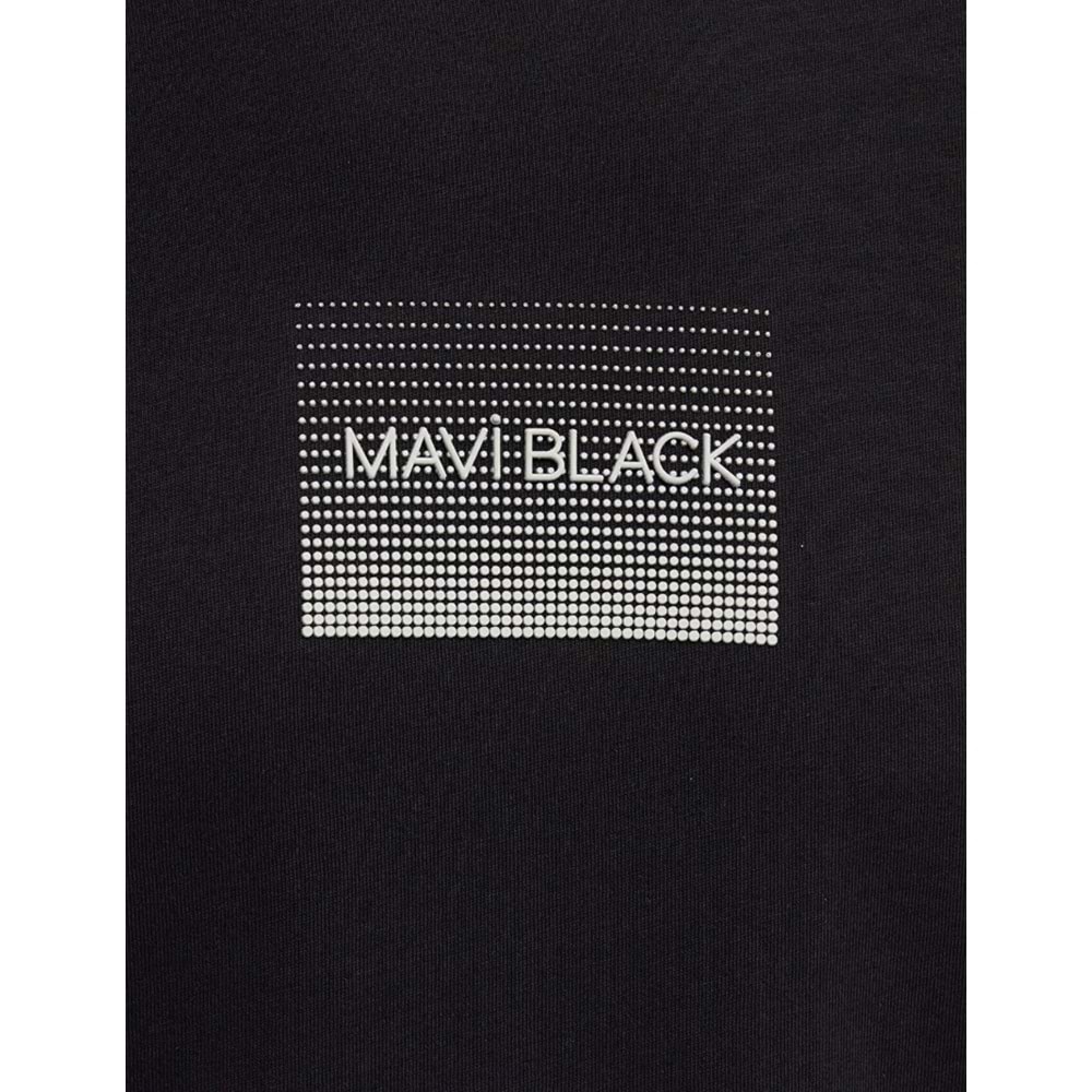 Mavi M0613364-71379 Mavi Black Baskılı Tişört Erkek T-Shirt