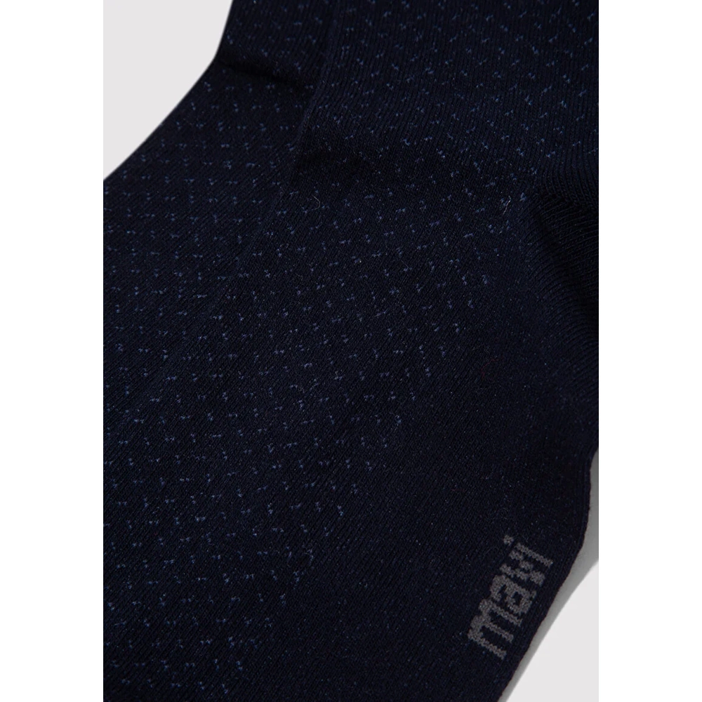 Mavi M091964-17588 Mavi Black Baskılı Soket Unisex Çorap