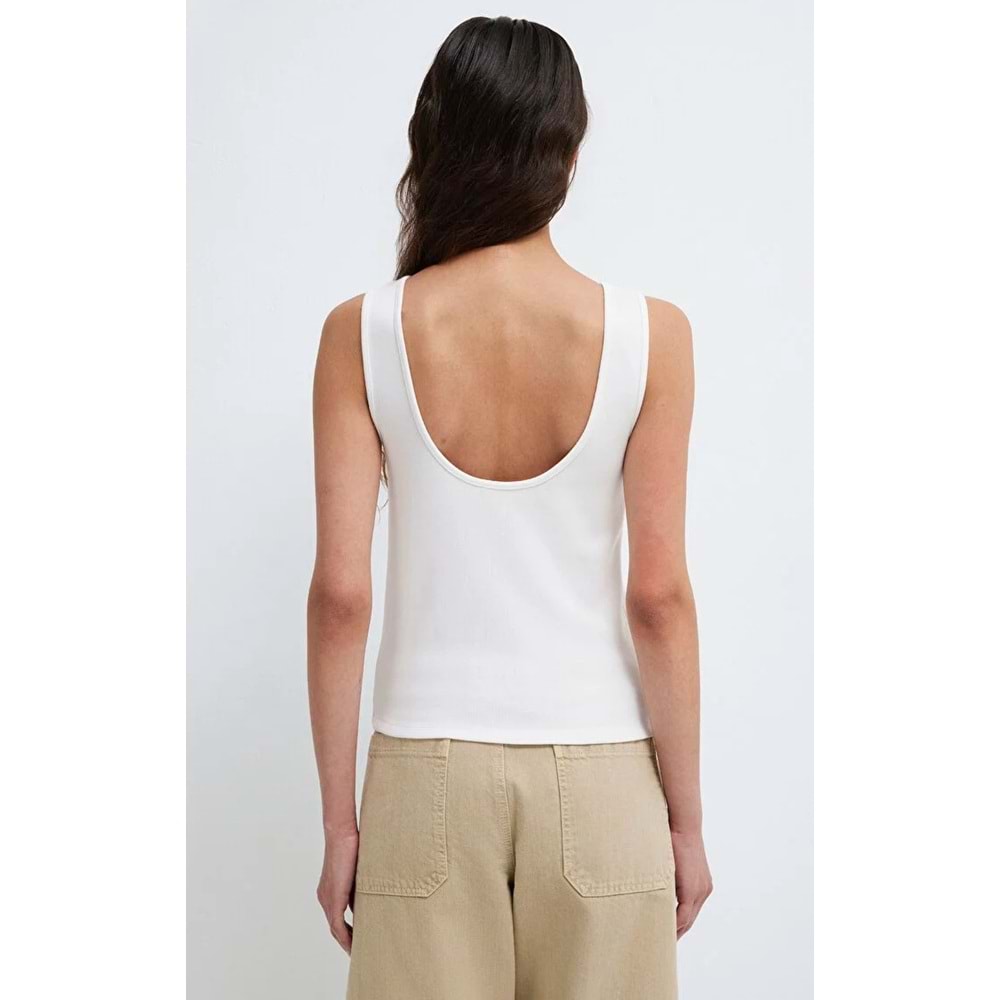 Mavi M1613854-70057 Sıfır Kollu Tişört T-Shirt Kadın Tişört