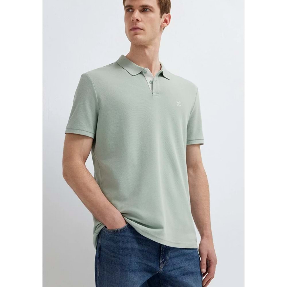 Mavi M0613287-71464 Mühür Logo Polo Yaka Tişört Erkek Tişort
