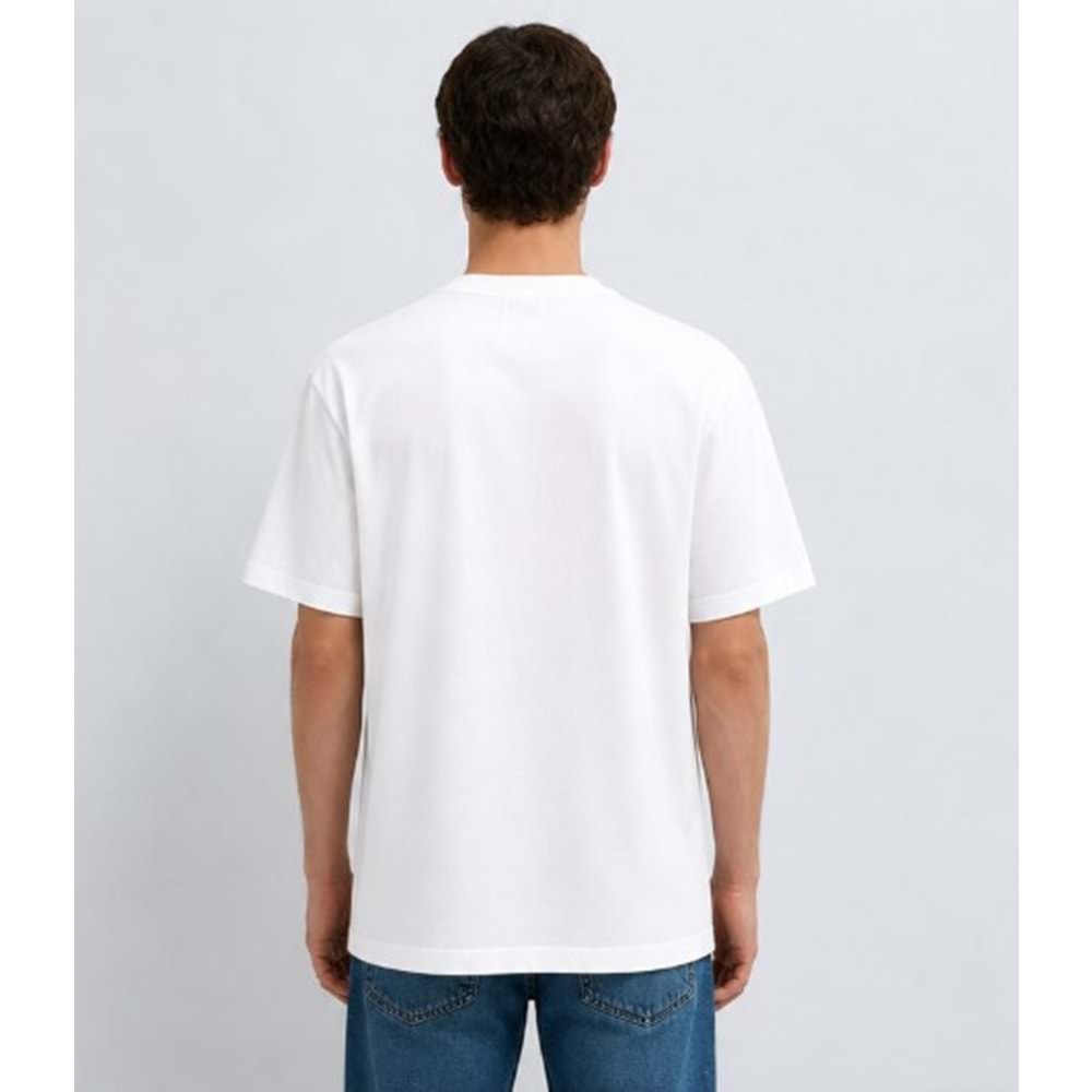 Mavi M0613283-620 Deniz Feneri Baskılı Tişört Erkek T-Shirt