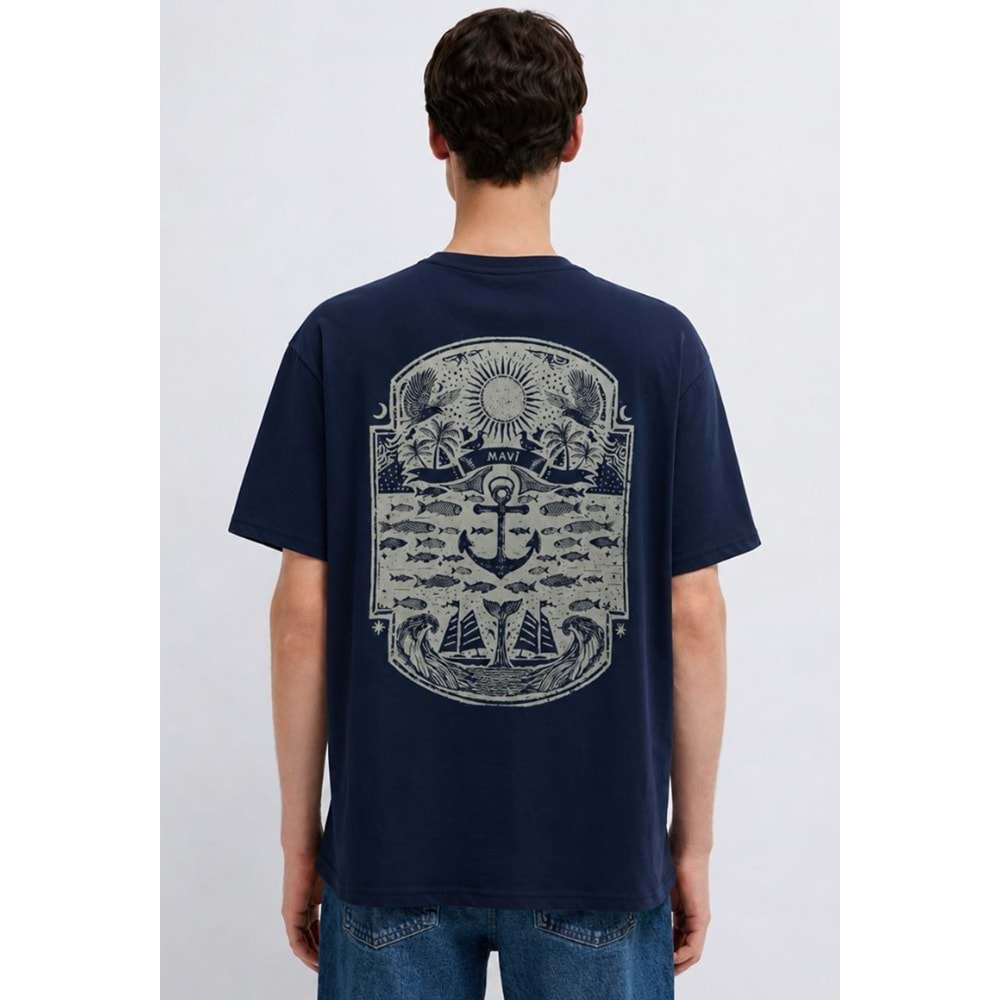 Mavi M0613289-70497 Baskılı Tişört Erkek T-Shirt