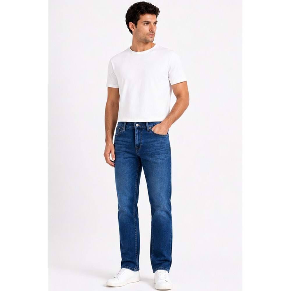 Mavi M00351A3235 Marcus Premium Blue Str Jean Pantolon Erkek Kot Pantolon