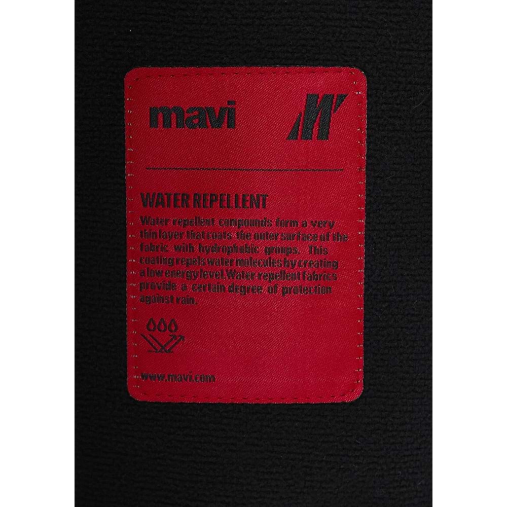 Mavi M0110851-71379 Mavi Su İtici Pro-Tech Water-Replent Kapüşonlu Erkek Mont