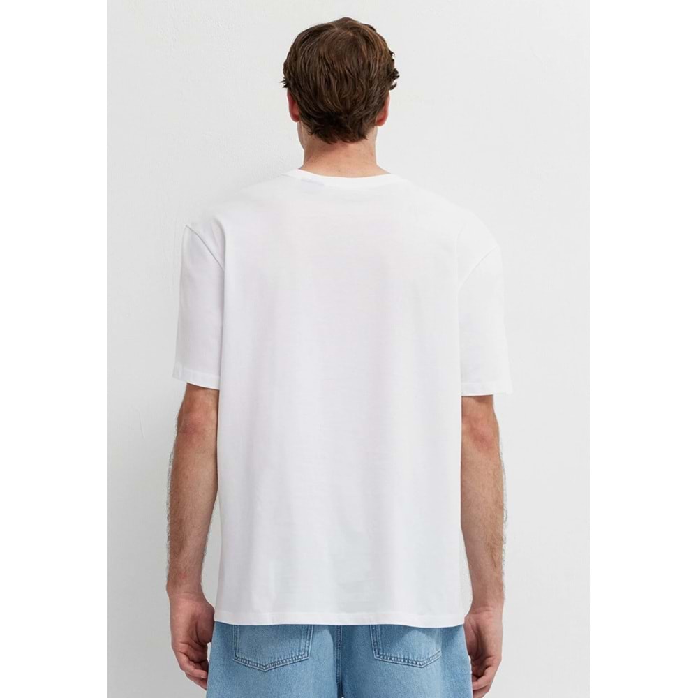 Mavi M0613350-620 Star Wars Baskılı Beyaz Tişört Erkek T-Shirt