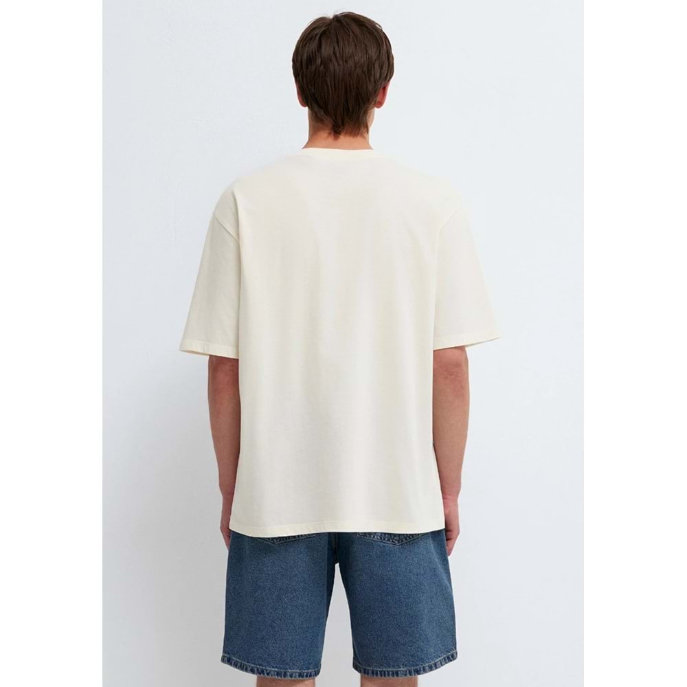 Mavi M0613351-70056 Mavi Yoda Yoga Baskılı Tişört Erkek T-Shirt