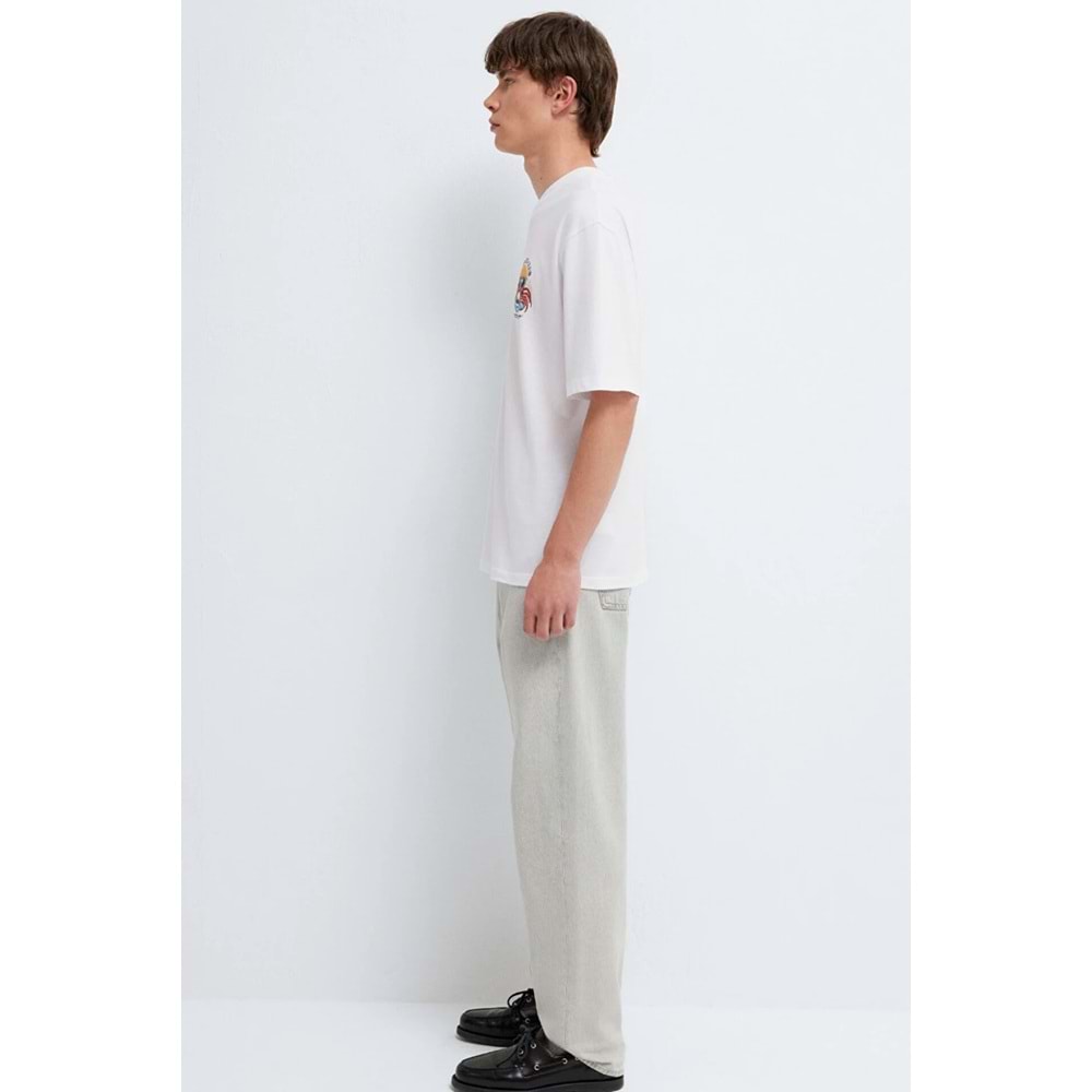 Mavi M0613386-620 Mavi Yengeç Baskılı Tişört Erkek T-Shirt