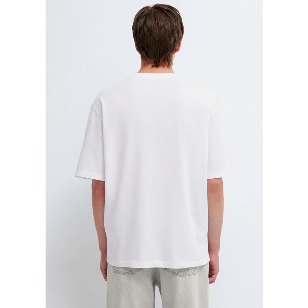 Mavi M0613386-620 Mavi Yengeç Baskılı Tişört Erkek T-Shirt