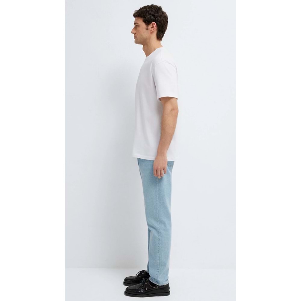 Mavi M0613349-620 Mavi Logo Baskılı Tişört Erkek T-Shirt