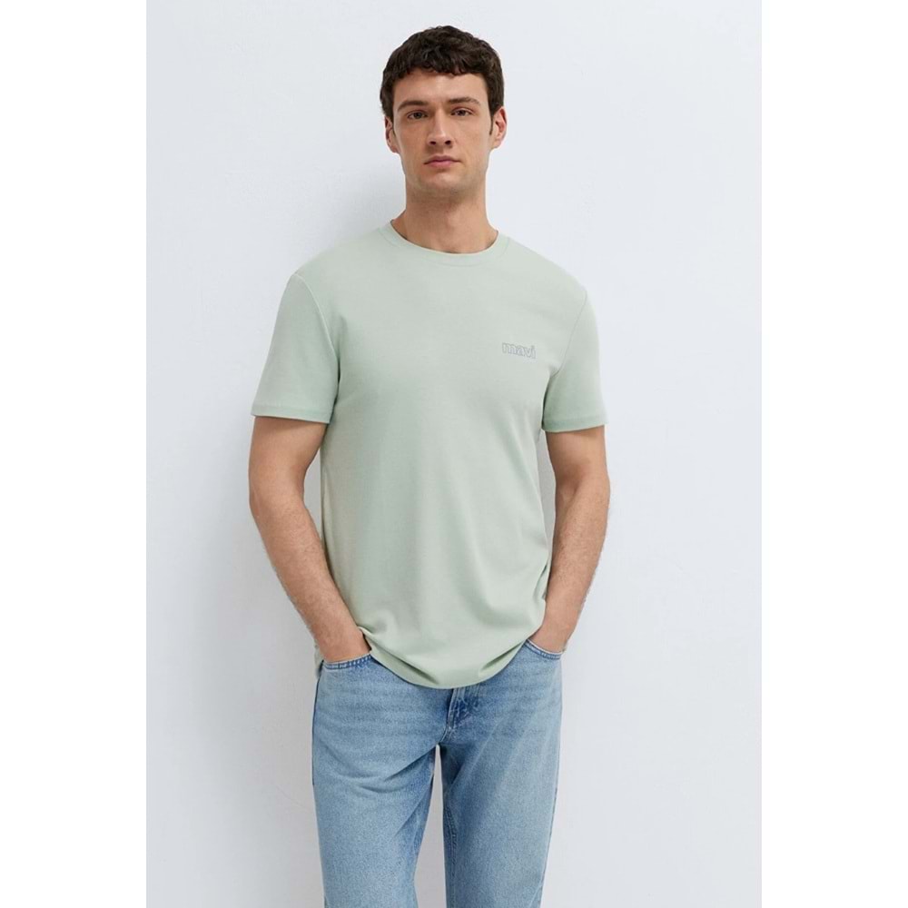 Mavi M0610360-71464 Mavi Logo Baskılı Tişört Erkek T-Shirt