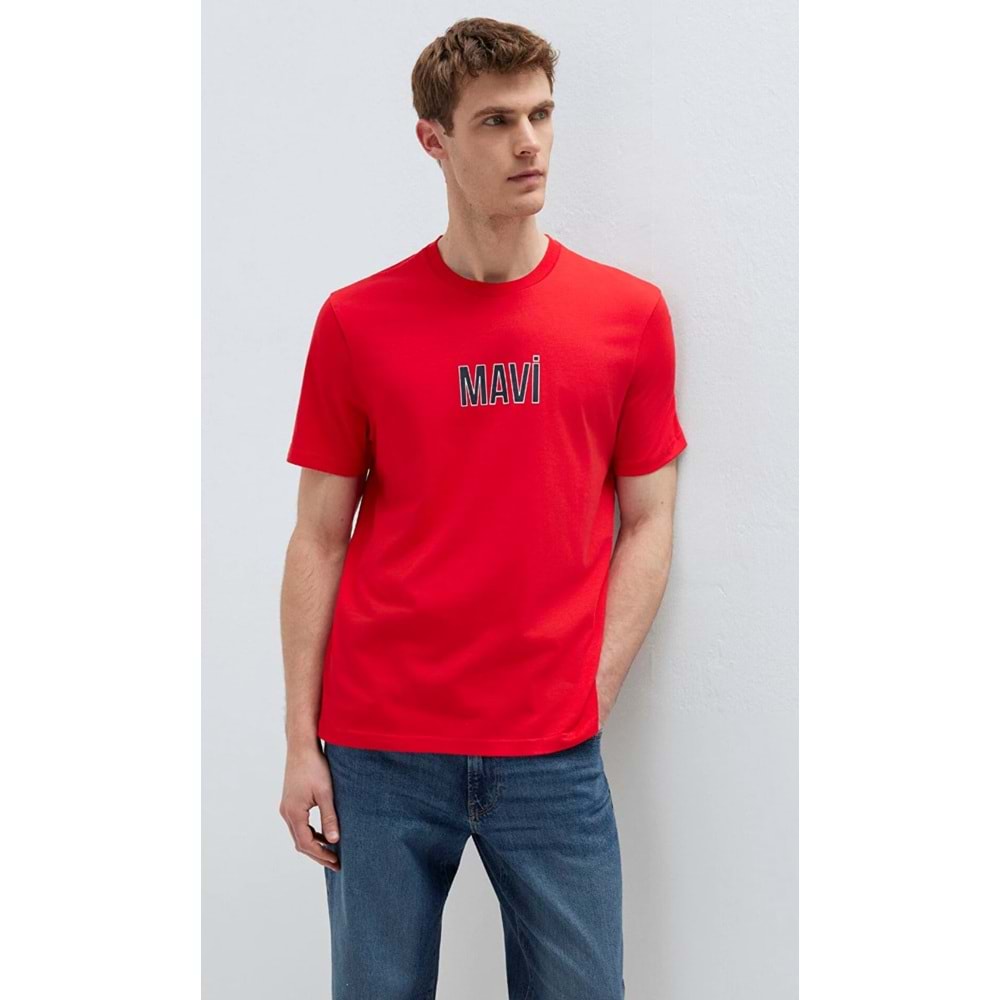 Mavi M0613186-70467 Mavi Logo Baskılı Tişört Erkek T-Shirt