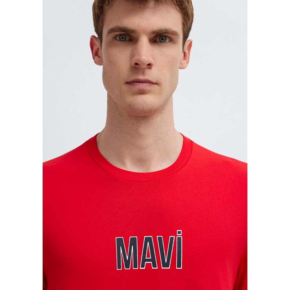 Mavi M0613186-70467 Mavi Logo Baskılı Tişört Erkek T-Shirt