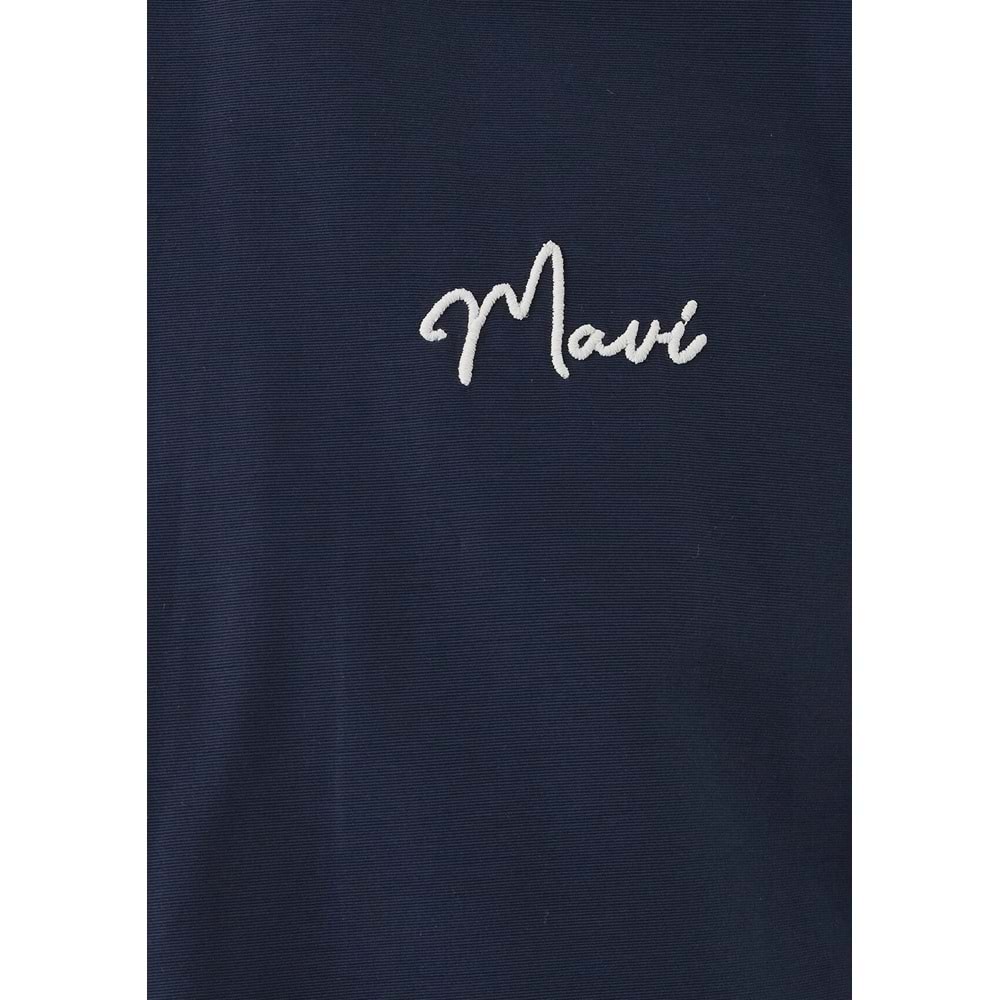Mavi M0110875-82318 Mavi Jeans Nakışlı Erkek Mont