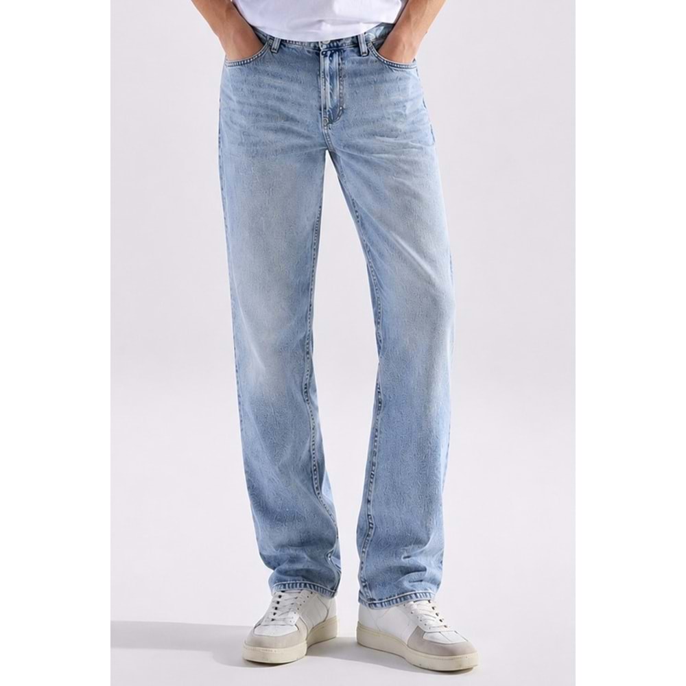 Mavi M00202A3987 Hunter Classic Denim Buz Mavisi Jean Pantolon Erkek Kot Pantolon