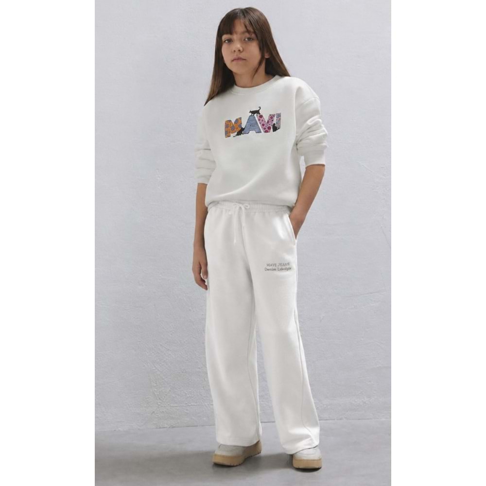 Mavi M7010061-700 Sweatpant Mavi Jeans Baskılı Kız Çocuk Eşofman Altı