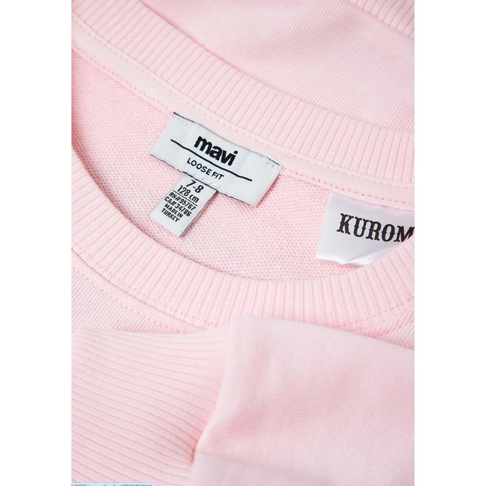 Mavi M7S10199-90773 Mavi Kuromi Baskılı Kız Çocuk Sweatshirt