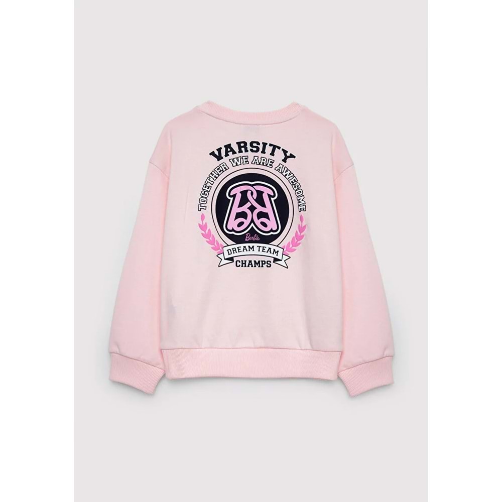 Mavi M7S10209-90773 Mavi Barbie Baskılı Kız Çocuk Sweatshirt